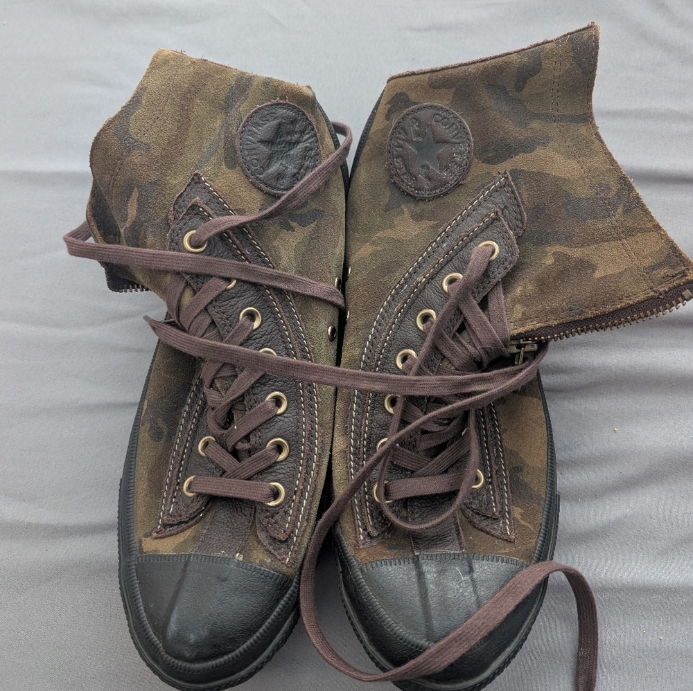 Converse Camouflage High-Top Sneakers